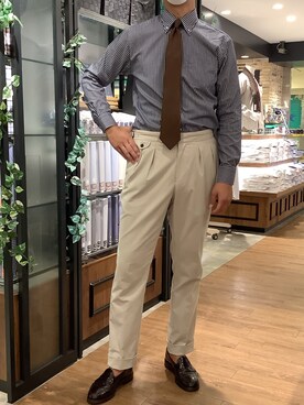 BRICK HOUSE by Tokyo Shirts 栄森の地下街店さんのコーディネート