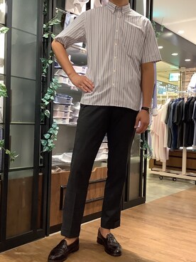 BRICK HOUSE by Tokyo Shirts 栄森の地下街店さんのコーディネート