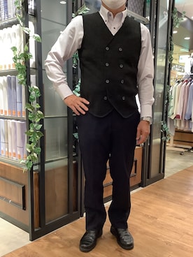 BRICK HOUSE by Tokyo Shirts 栄森の地下街店さんのコーディネート