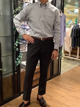 BRICK HOUSE by Tokyo Shirts 栄森の地下街店さんのコーディネート