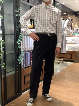 BRICK HOUSE by Tokyo Shirts 栄森の地下街店さんのコーディネート