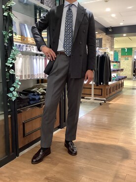 BRICK HOUSE by Tokyo Shirts 栄森の地下街店さんのコーディネート