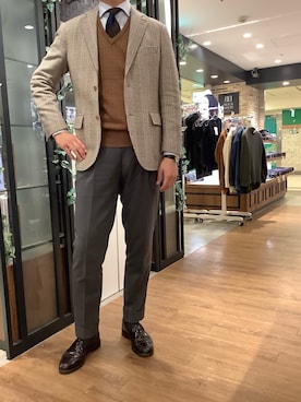 BRICK HOUSE by Tokyo Shirts 栄森の地下街店さんのコーディネート