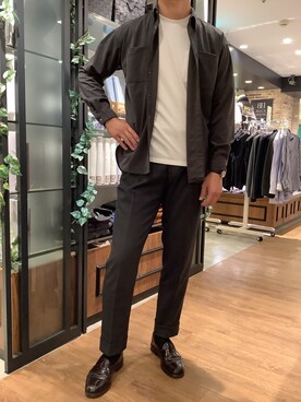 BRICK HOUSE by Tokyo Shirts 栄森の地下街店さんのコーディネート