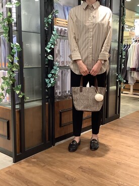 BRICK HOUSE by Tokyo Shirts 栄森の地下街店さんのコーディネート