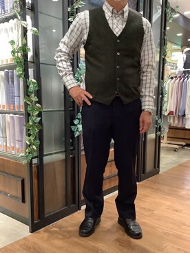 BRICK HOUSE by Tokyo Shirts 栄森の地下街店さんのコーディネート