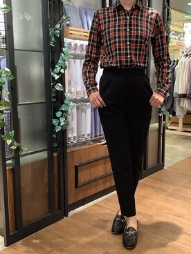 BRICK HOUSE by Tokyo Shirts 栄森の地下街店さんのコーディネート