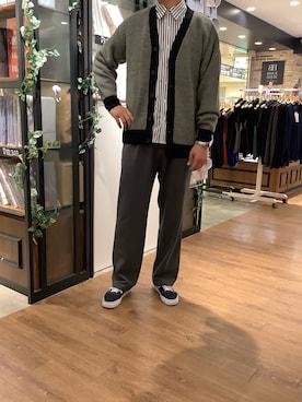BRICK HOUSE by Tokyo Shirts 栄森の地下街店さん（メンズ・184cm）の秋コーディネート