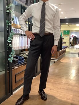 BRICK HOUSE by Tokyo Shirts 栄森の地下街店さんのコーディネート