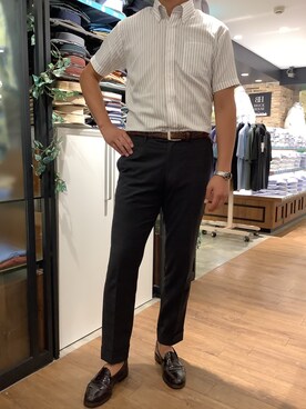 BRICK HOUSE by Tokyo Shirts 栄森の地下街店さんのコーディネート