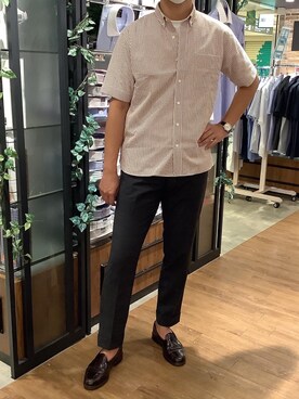 BRICK HOUSE by Tokyo Shirts 栄森の地下街店さんのコーディネート