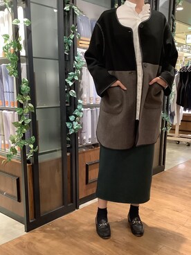 BRICK HOUSE by Tokyo Shirts 栄森の地下街店さんのコーディネート