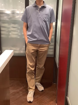 「TOKYO SHIRTS（トウキョウシャツ）のアイテム」を使った、TOKYO SHIRTS おおたかの森店さん（メンズ・177cm）の春コーディネート