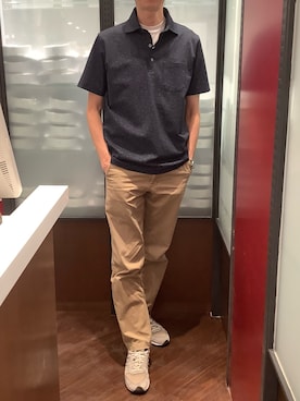 「TOKYO SHIRTS（トウキョウシャツ）のアイテム」を使った、TOKYO SHIRTS おおたかの森店さん（メンズ・177cm）の春コーディネート