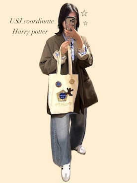 「adidas(アディダス)のアイテム」を使った、173noppoさん(レディース・173cm)の秋コーディネート