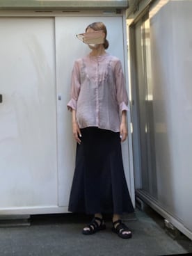 173noppoさん（レディース・173cm）の夏コーディネート