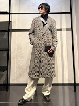 「アイテム（財布）」を使った、IBUKIさん（メンズ・182cm）の秋コーディネート