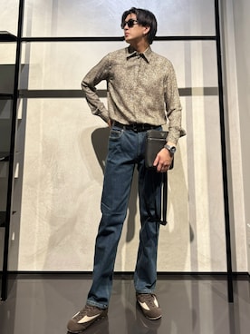「アイテム（腕時計）」を使った、IBUKIさん（メンズ・182cm）の秋コーディネート