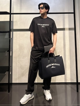 「アイテム（バッグ）」を使った、IBUKIさん（メンズ・182cm）の夏コーディネート