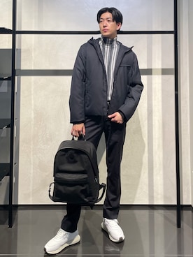 EMPORIO ARMANIのバックパック/リュックを使った人気ファッション 