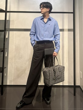 「アイテム（財布）」を使った、IBUKIさん（メンズ・182cm）の夏コーディネート