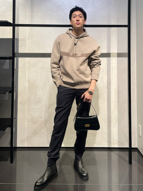 EMPORIO ARMANI▼ASV フロックプリント フード スウェットシャツ セール】【エンポリオ アルマーニ】フード付きスウェットシャツ