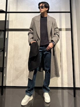 「アイテム（アナログ腕時計）」を使った、IBUKIさん（メンズ・182cm）の秋コーディネート