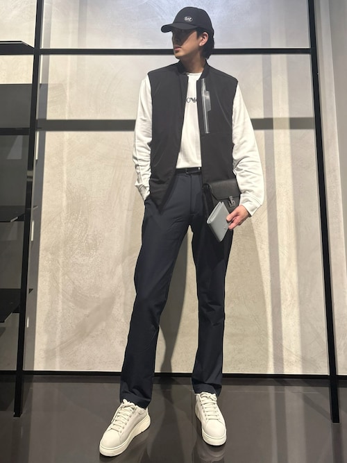 エンポリオアルマーニEA7 ベスト ゴルフ アルマーニ ベスト メンズ ゴルフ ニット エンポリオアルマーニ EA7