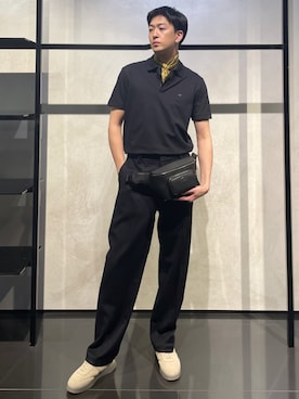 「アイテム（ボディバッグ/ウエストポーチ）」を使った、IBUKIさん（メンズ・182cm）の夏コーディネート