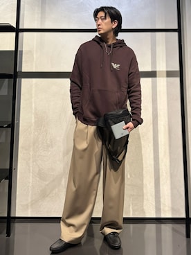 IBUKIさん（メンズ・182cm）の冬コーディネート