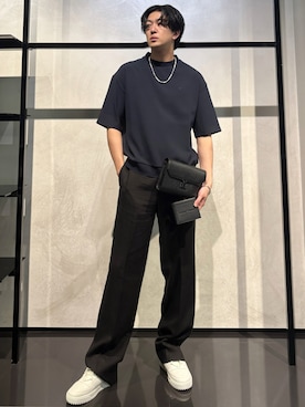 「アイテム（財布）」を使った、IBUKIさん（メンズ・182cm）の夏コーディネート