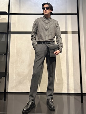 IBUKIさん（メンズ・182cm）の冬コーディネート