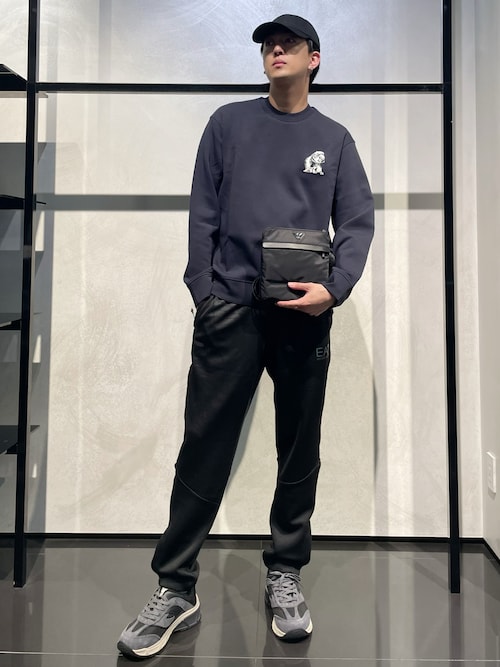 セール】【エンポリオ アルマーニ】セーター バージンウール プレーン