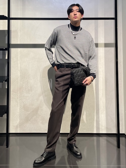 【ARMANI COLLEZIONI】ポンチョ　(40) 紫　イタリア製 Armani/アルマーニ｜ウォレット