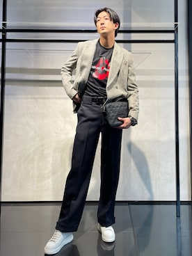 IBUKIさん（メンズ・182cm）の冬コーディネート