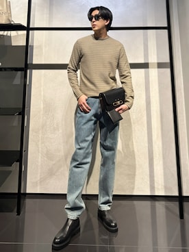 IBUKIさん（メンズ・182cm）の春コーディネート