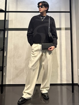 「トレーナー」｜IBUKIさん（メンズ・182cm）の秋コーディネート