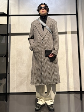 「アイテム（財布）」を使った、IBUKIさん（メンズ・182cm）の秋コーディネート