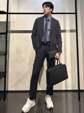 「デニムシャツ」｜IBUKIさん（メンズ・182cm）の夏コーディネート