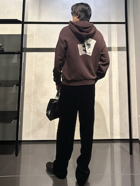 「アイテム（ハンドバッグ）」を使った、IBUKIさん（メンズ・182cm）の秋コーディネート