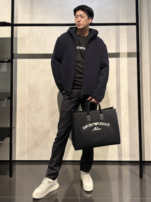 大人気 2点セット エンポリオアルマーニ スウェット トレーナー イーグルロゴ エンポリオアルマーニ メンズ EMPORIO ARMANI イーグル ロゴ 総