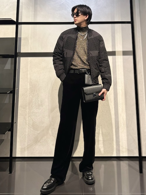 EMPORIO ARMANI リバーシブル　ブルゾン54 EMPORIO ARMANI ナイロンジャケット 「エンポリオ アルマーニ