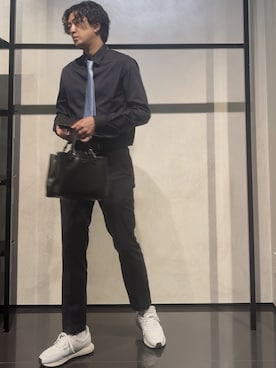 「アイテム（カードケース）」を使った、IBUKIさん（メンズ・182cm）の夏コーディネート