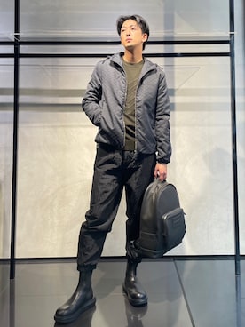 IBUKIさん（メンズ・182cm）の冬コーディネート