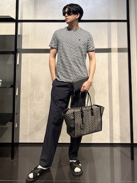 「アイテム（財布/小物）」を使った、IBUKIさん（メンズ・182cm）の夏コーディネート