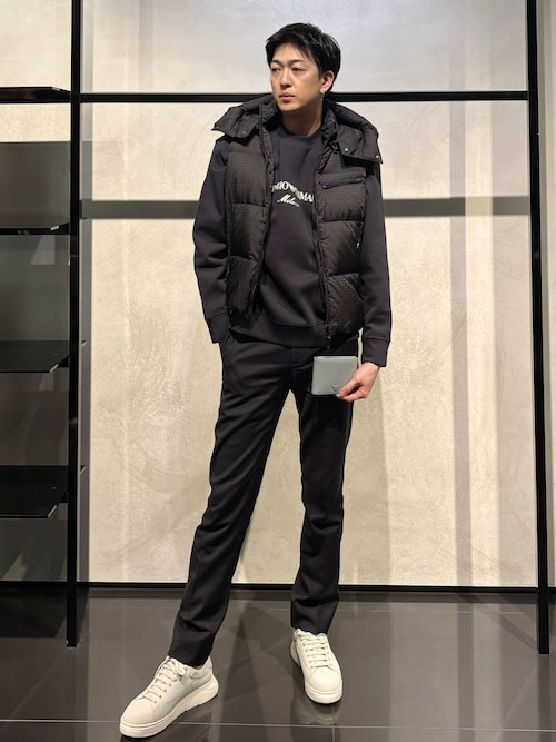 セール】【エンポリオ アルマーニ】フード付きジップアップ