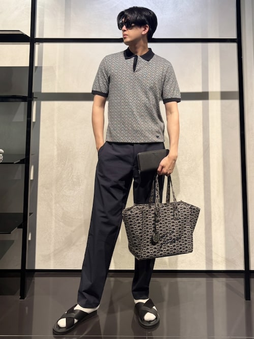 EMPORIO ARMANI サンダル 「エンポリオ アルマーニ」クロス