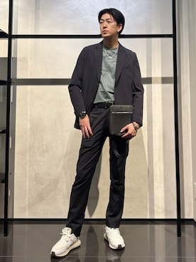 「アイテム（アナログ腕時計）」を使った、IBUKIさん（メンズ・182cm）の夏コーディネート