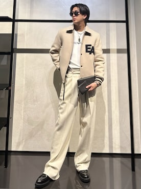 「アイテム（ブルゾン）」を使った、IBUKIさん（メンズ・182cm）の秋コーディネート