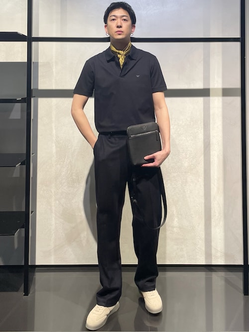 EMPORIO ARMANIのトップスを使ったコーディネート(ZOZOTOWN